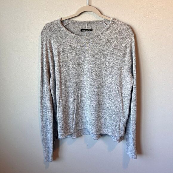 Tops - Rag & Bone Jeans Women’s grey long sleeve shirt small